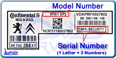 Citroen / Peugeot RFM-1 MP3